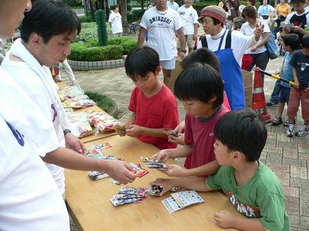 う〜ん、どれをもらおうかな???